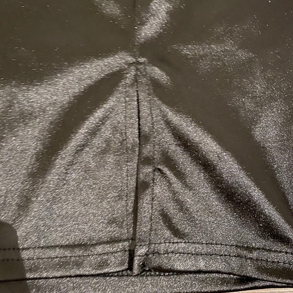 Black Satin Skirt - Picture 3 of 4